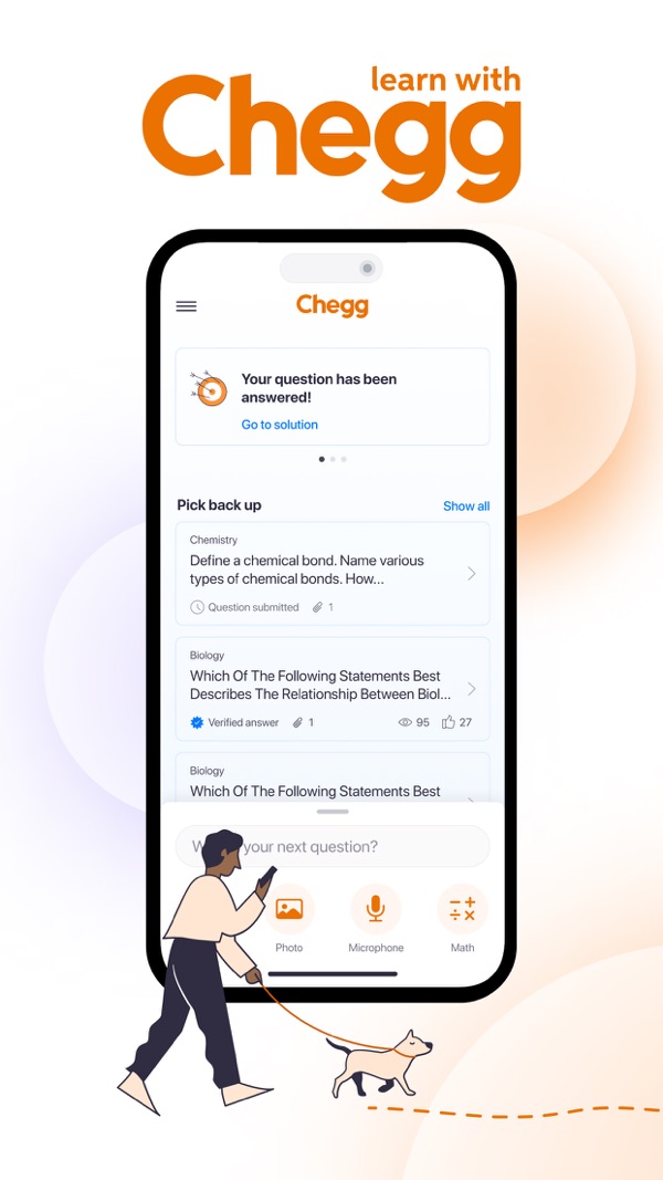 Chegg Study iPhone screenshot 1