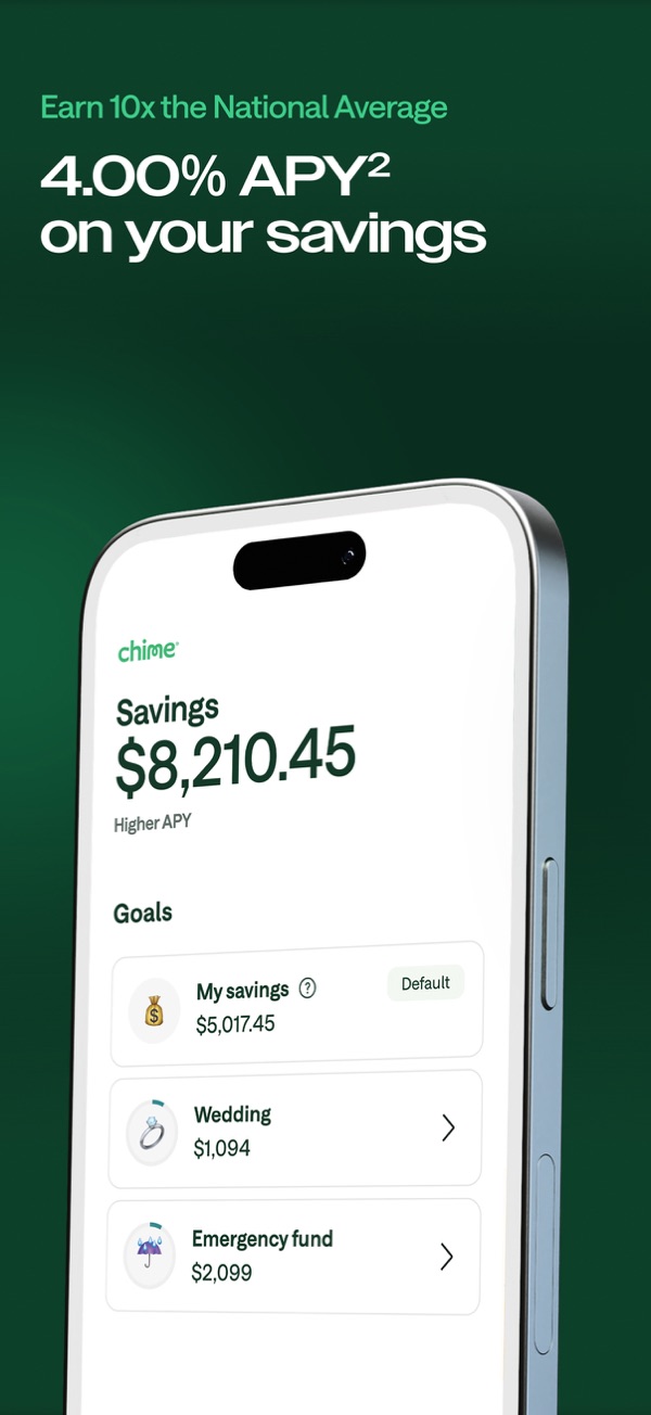 Chime® iPhone screenshot 3