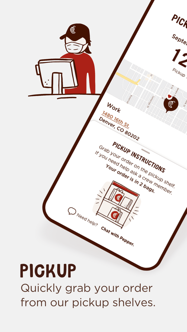 Chipotle iPhone screenshot 1