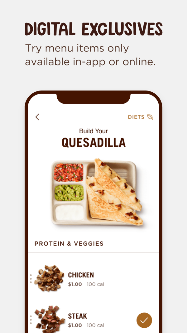Chipotle iPhone screenshot 4