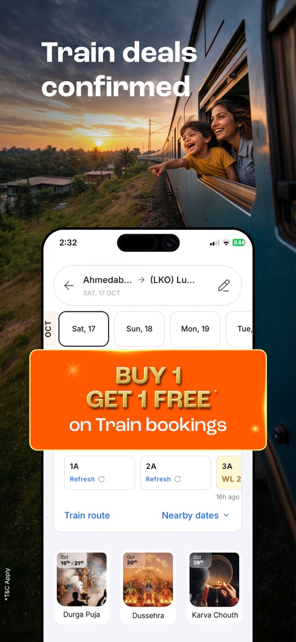Cleartrip Flights, Hotels, Bus iPhone screenshot 5