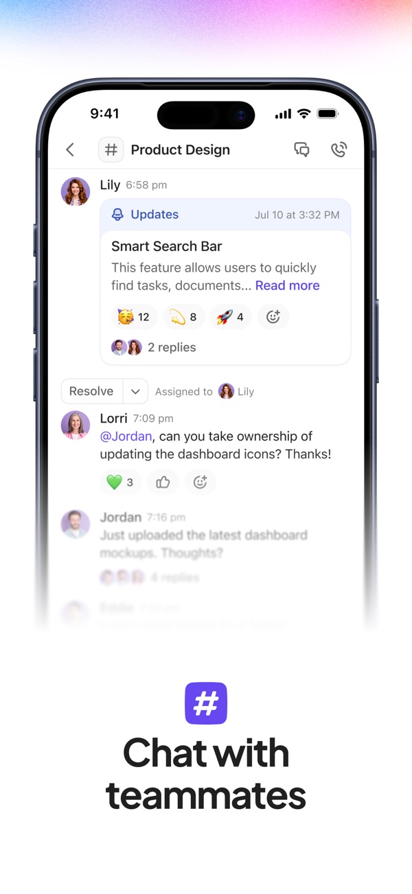 ClickUp iPhone screenshot 6