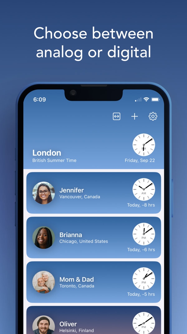 Clockwise iPhone screenshot 7