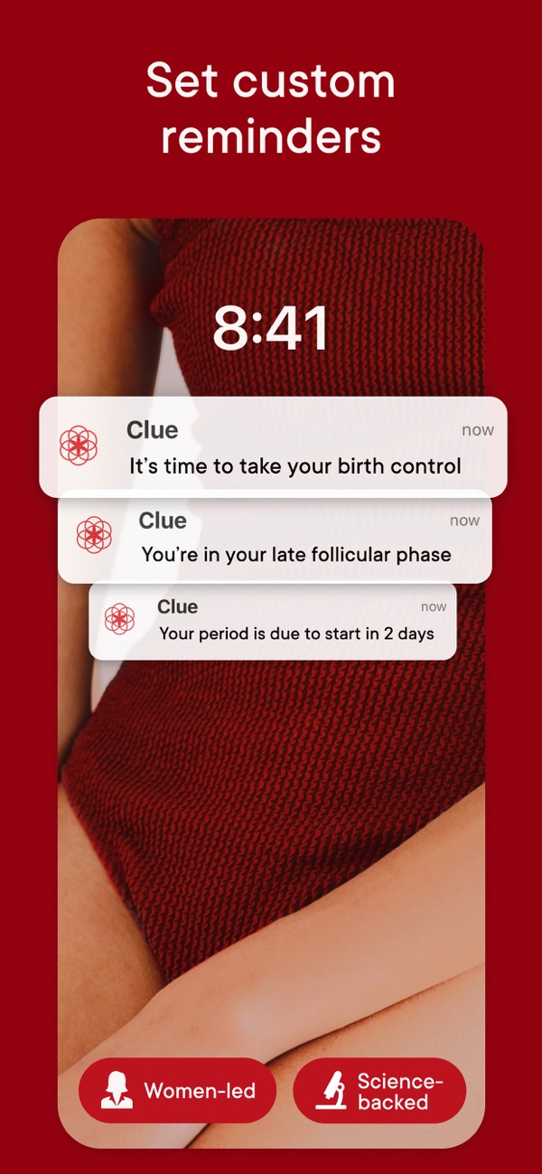 Clue Period & Cycle Tracker iPhone screenshot 5