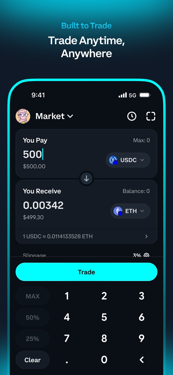 Coinbase Wallet iPhone screenshot 4