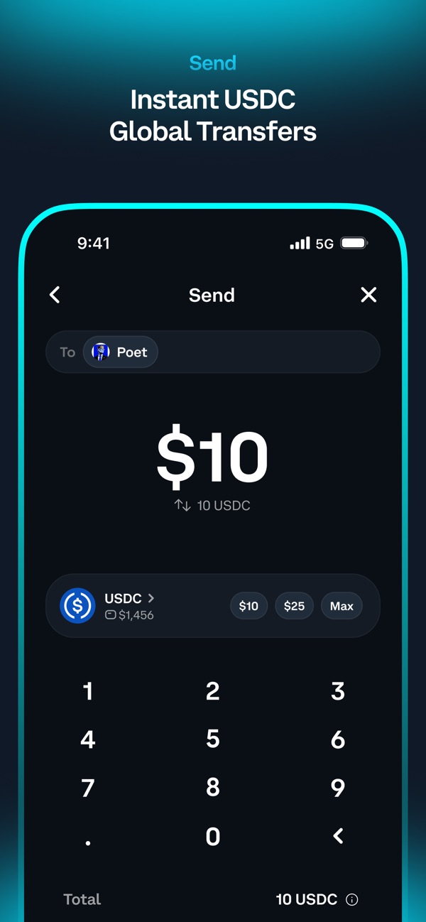 Coinbase Wallet iPhone screenshot 5