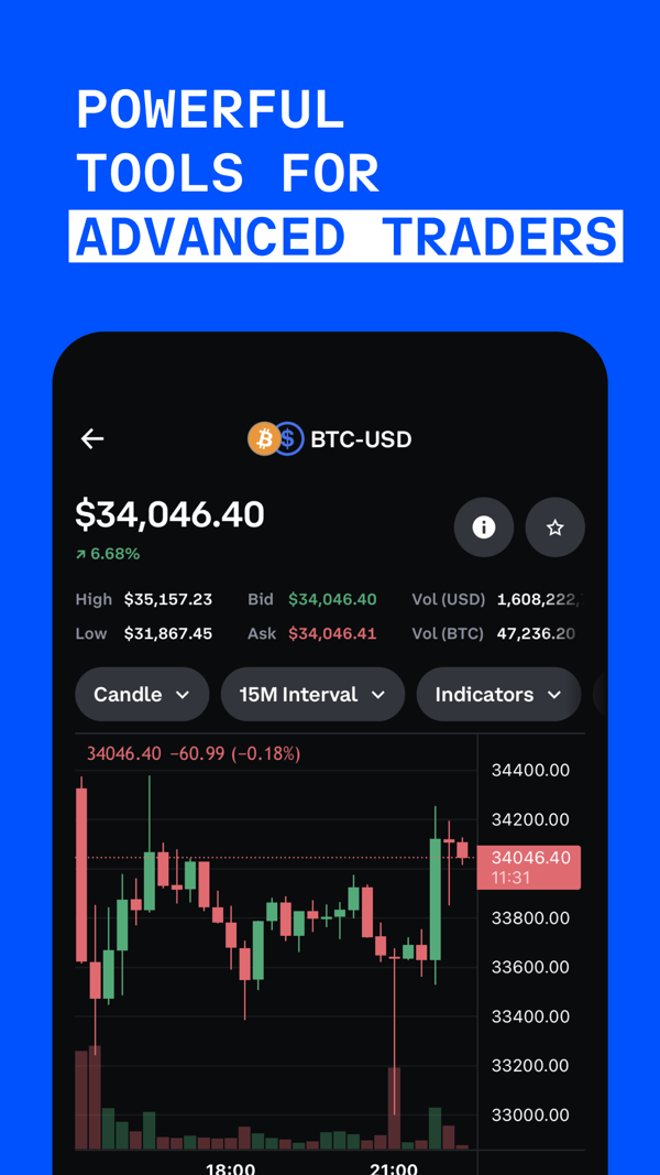 Coinbase iPhone screenshot 7