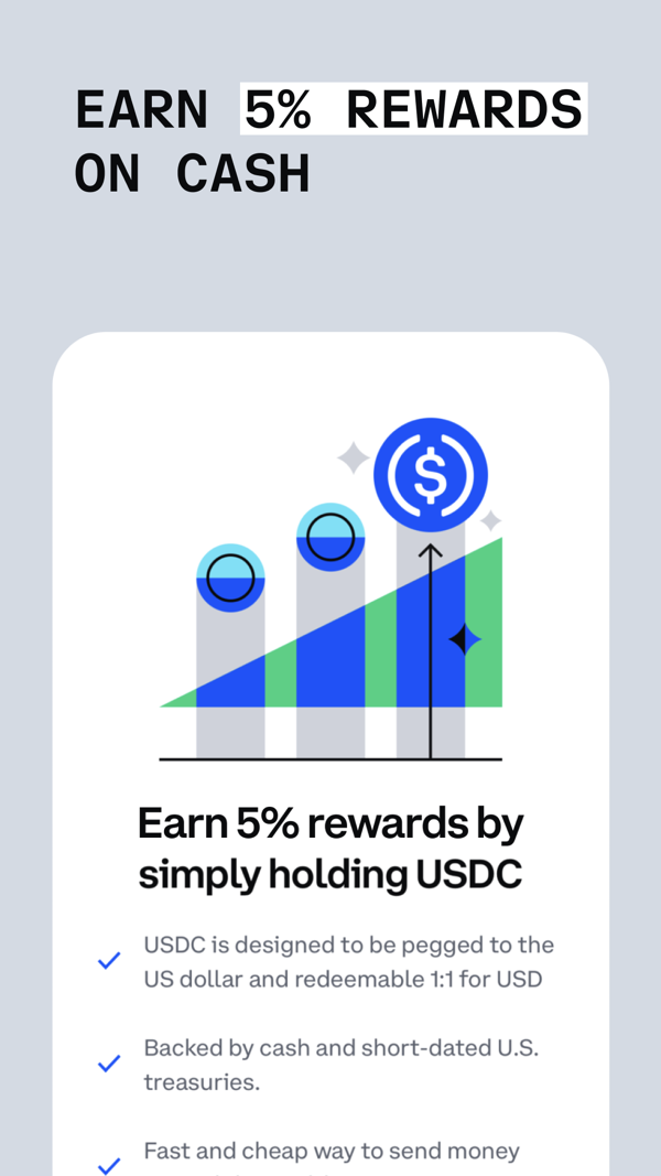 Coinbase iPhone screenshot 4