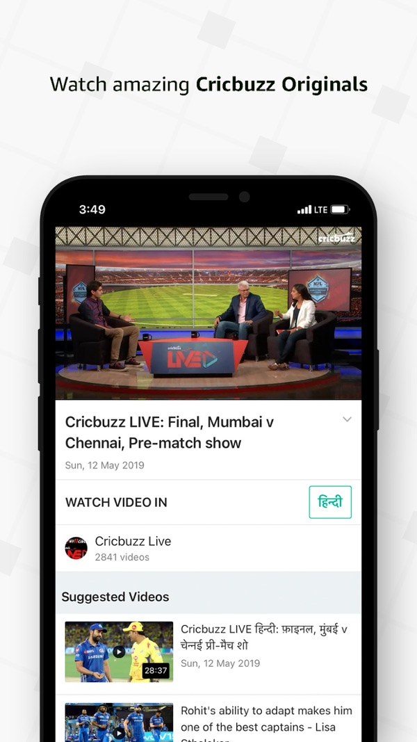 Cricbuzz Live Cricket Scores iPhone screenshot 3