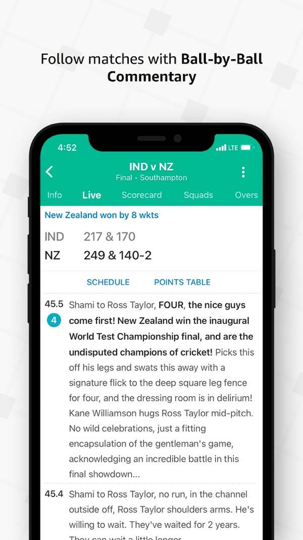 Cricbuzz Live Cricket Scores iPhone screenshot 5