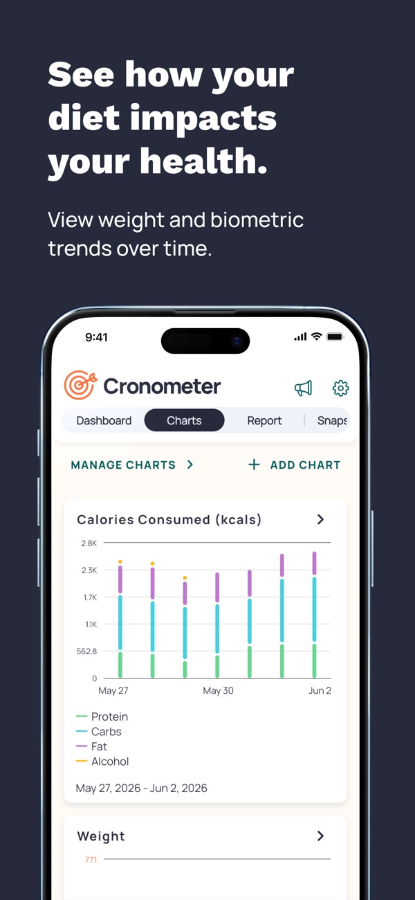 Cronometer iPhone screenshot 7