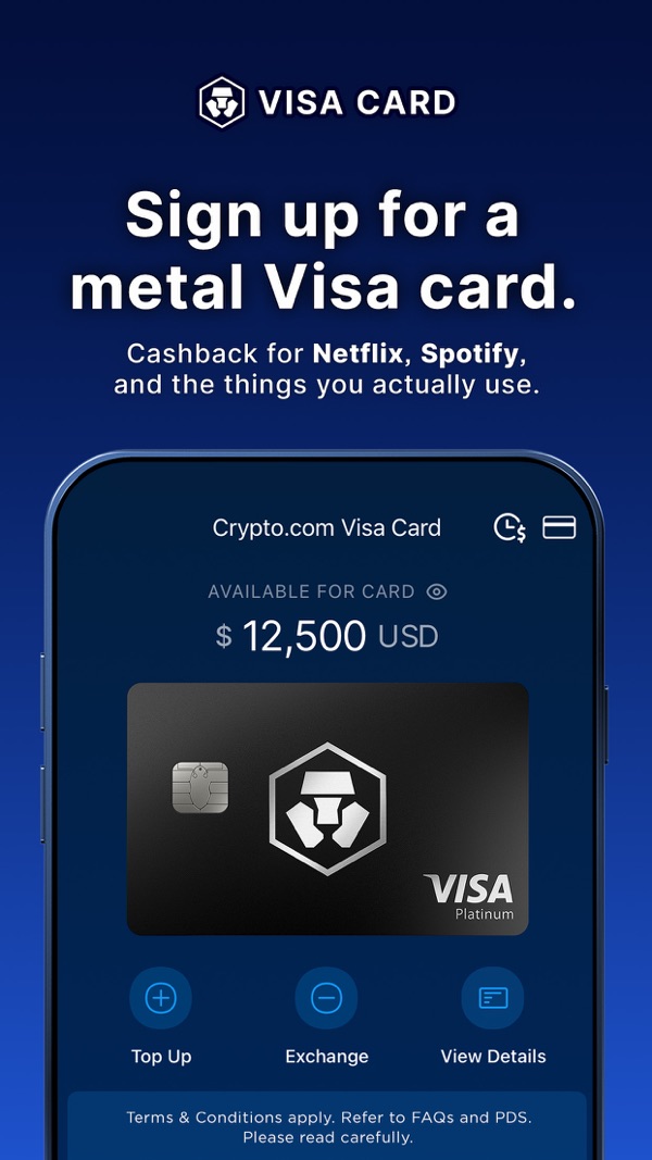 Crypto.com iPhone screenshot 4