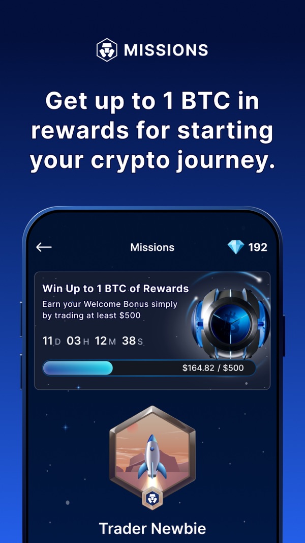 Crypto.com iPhone screenshot 2