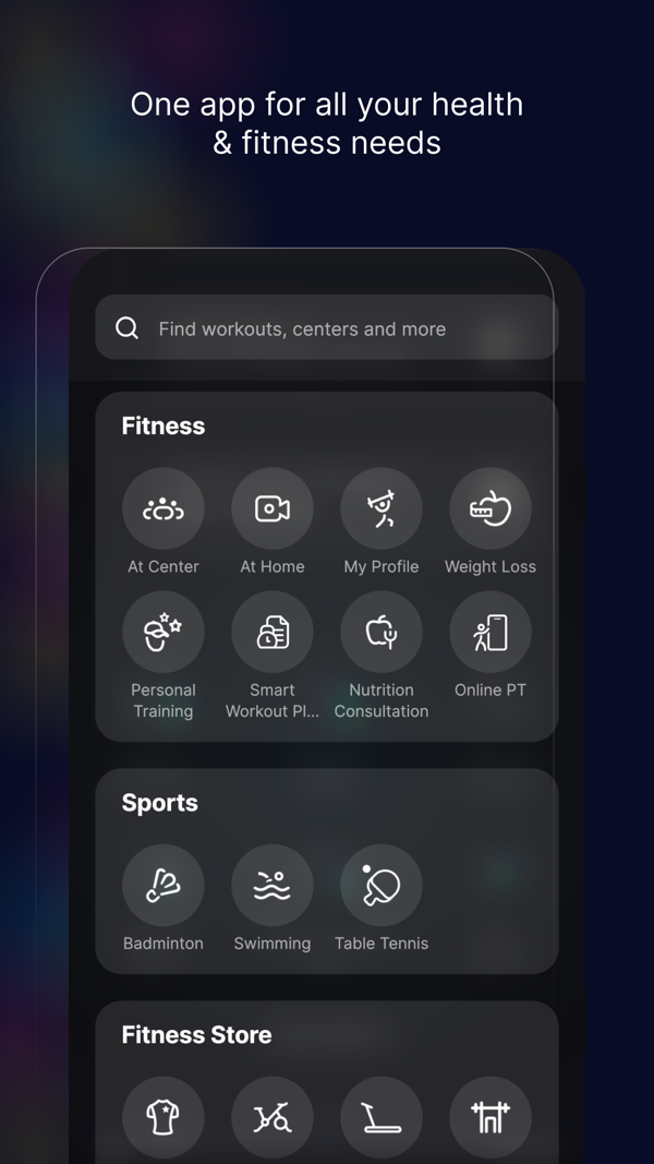 cult.fit Gym Workout & Fitness iPhone screenshot 2
