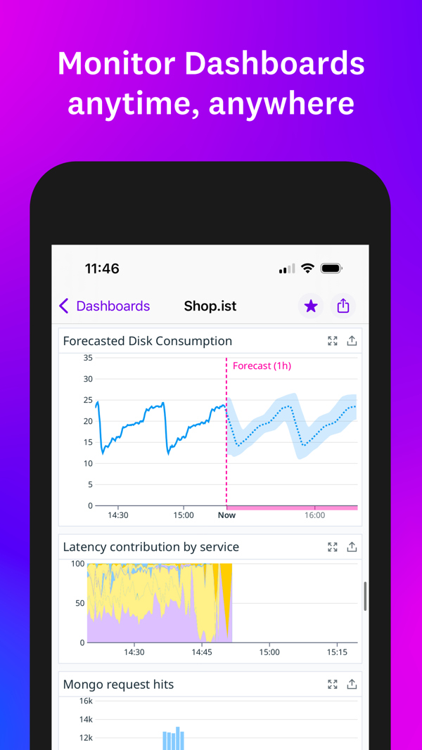 Datadog iPhone screenshot 5