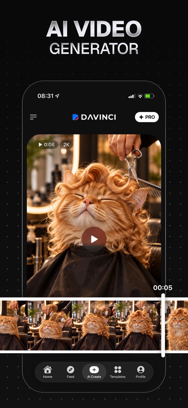 DaVinci iPhone screenshot 2