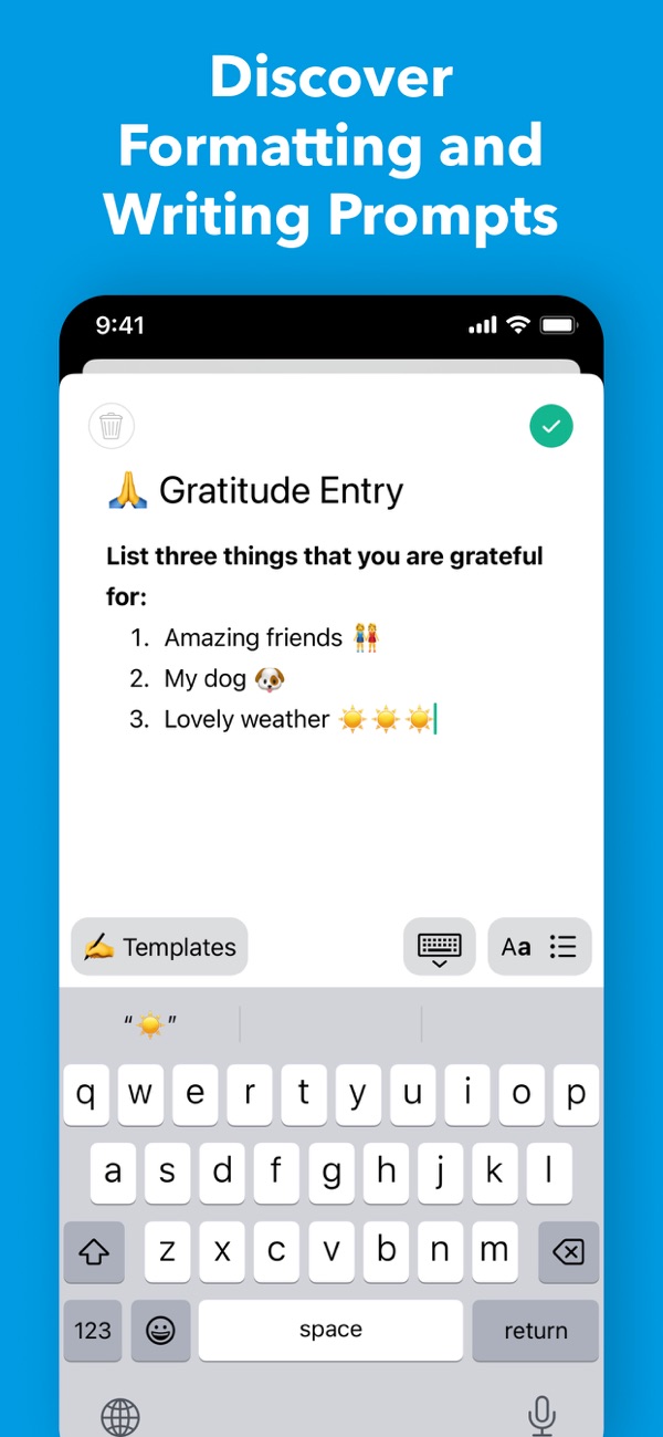 Daylio Journal iPhone screenshot 8