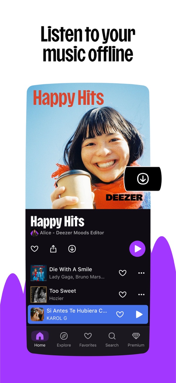 Deezer iPhone screenshot 7