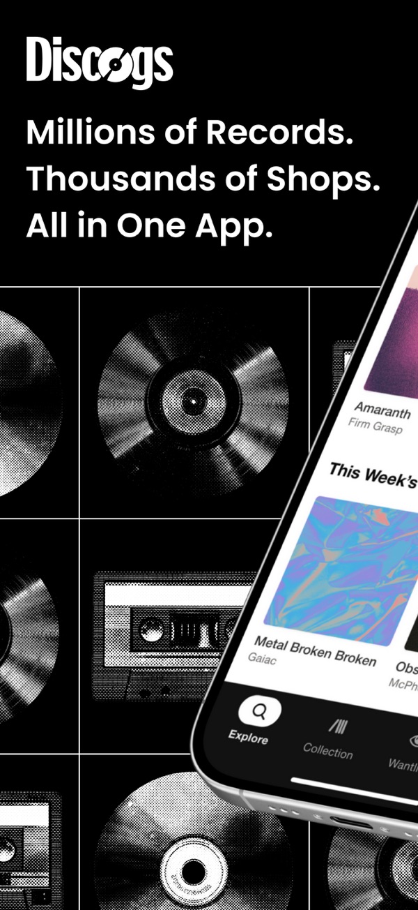 Discogs iPhone screenshot 1