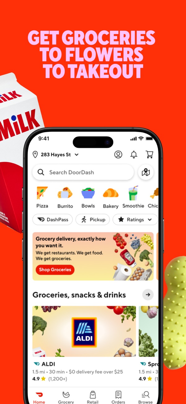 DoorDash iPhone screenshot 2