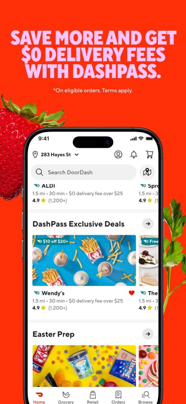 DoorDash iPhone screenshot 4