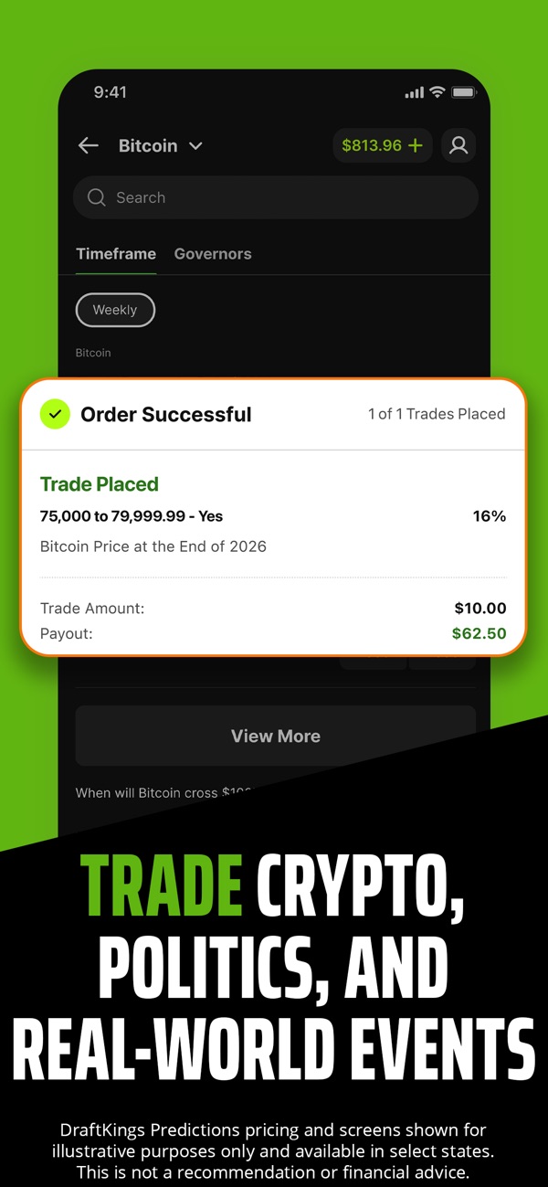 DraftKings iPhone screenshot 4