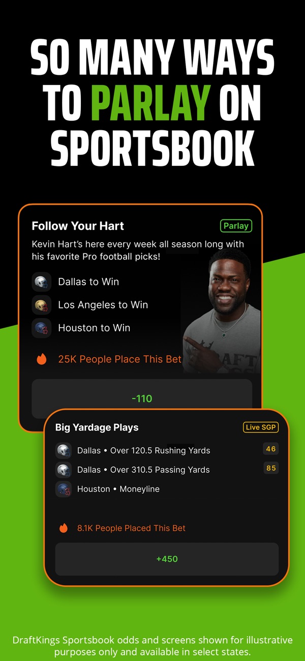 DraftKings iPhone screenshot 3