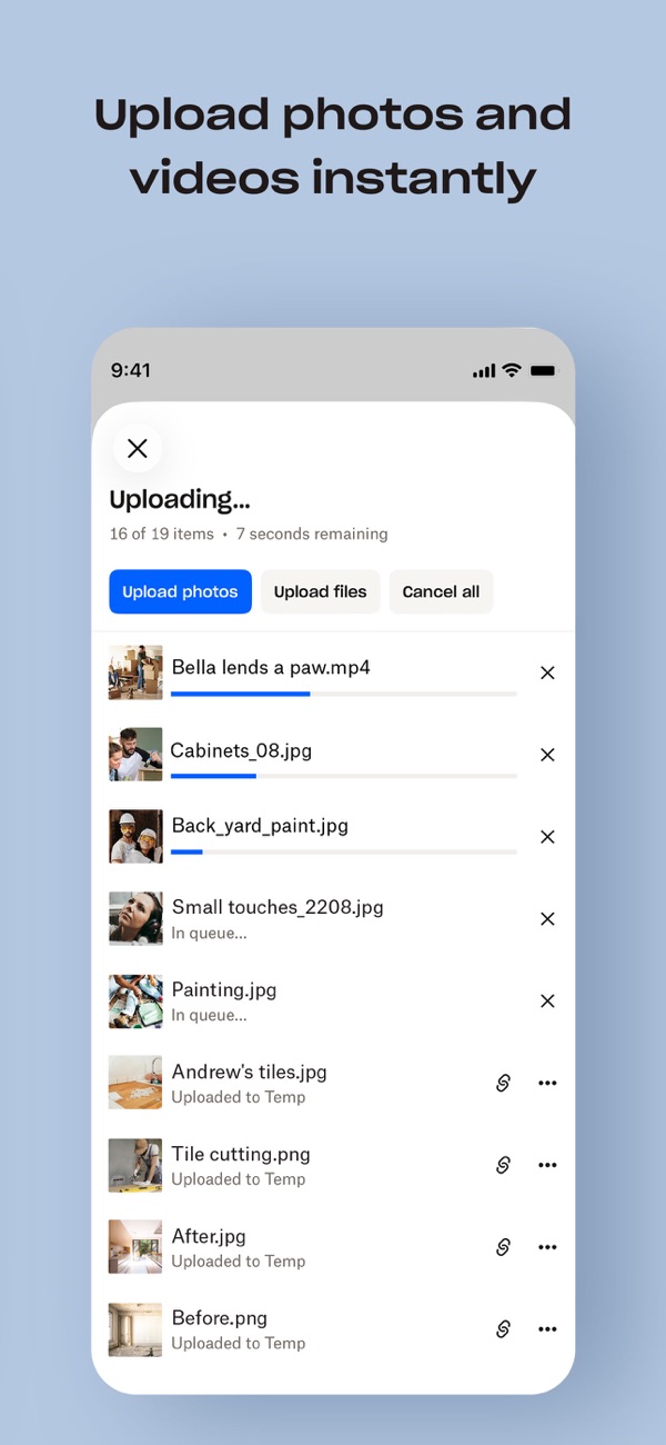 Dropbox iPhone screenshot 2