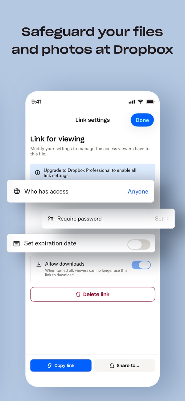 Dropbox iPhone screenshot 7