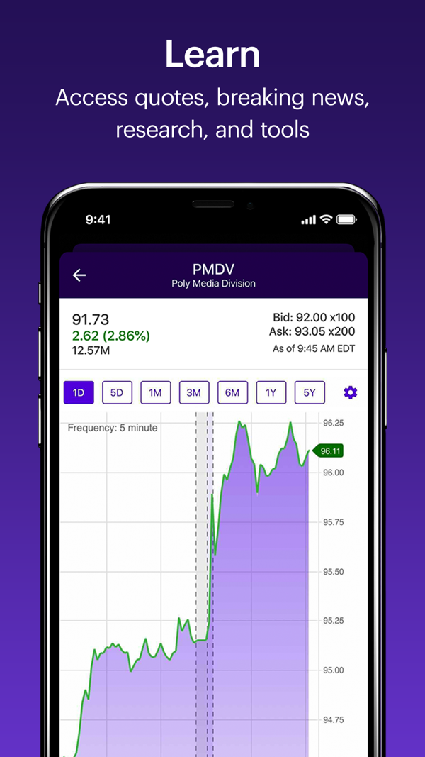 E*TRADE iPhone screenshot 5