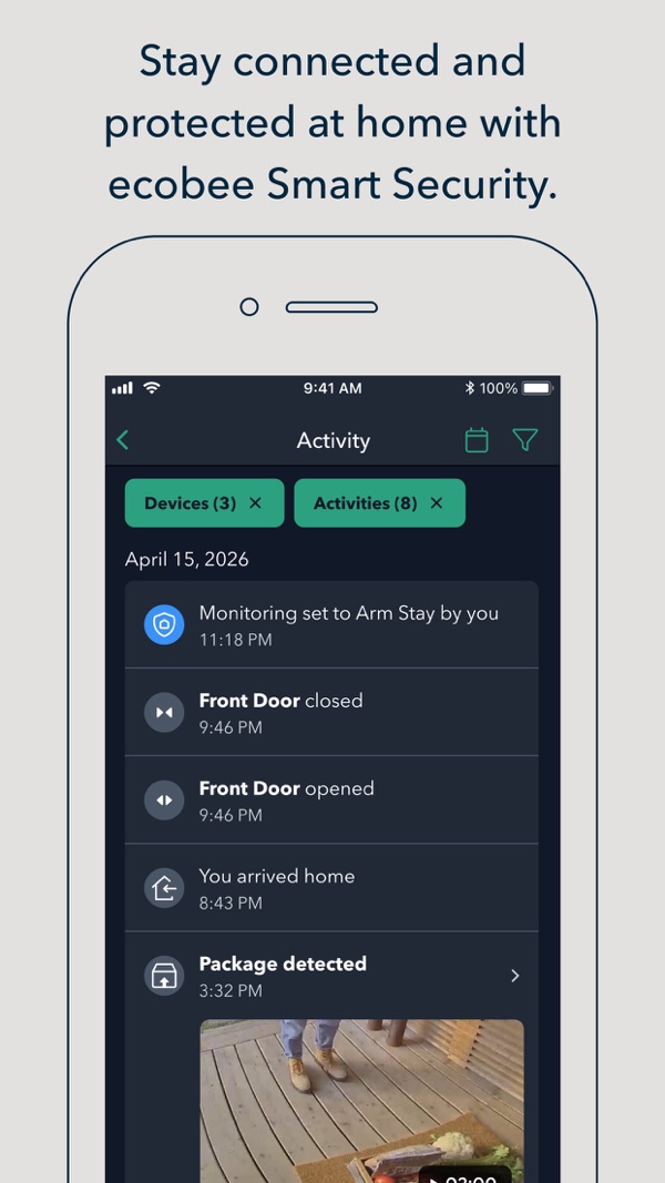 ecobee by Generac iPhone screenshot 6