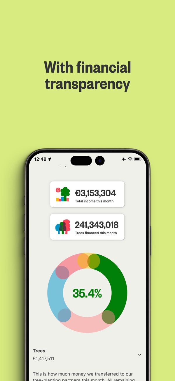 Ecosia iPhone screenshot 5