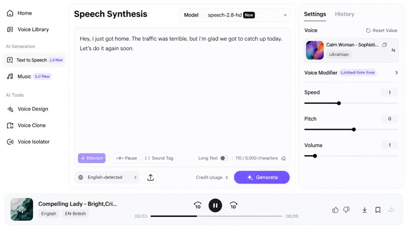 ElevenLabs Windows screenshot 1