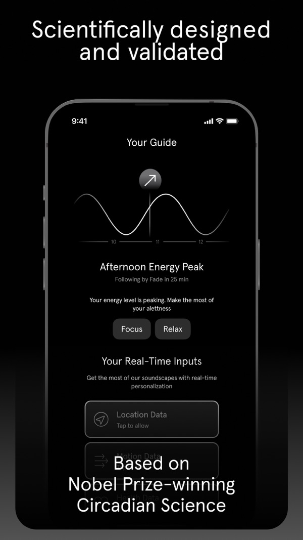 Endel iPhone screenshot 6