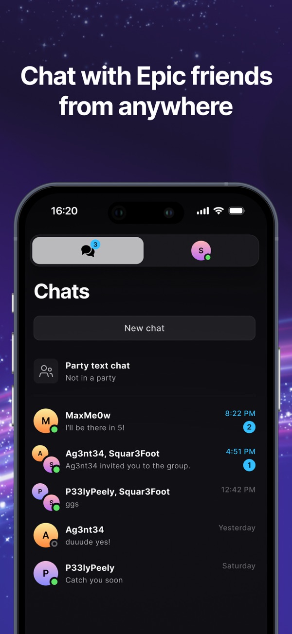 Epic Games iPhone screenshot 3