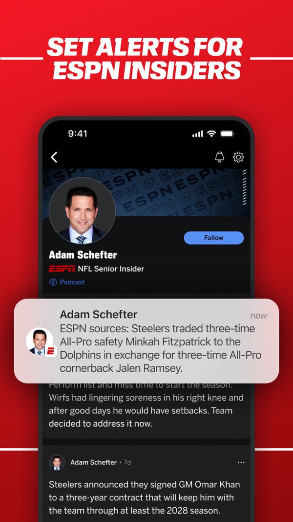 ESPN iPhone screenshot 9