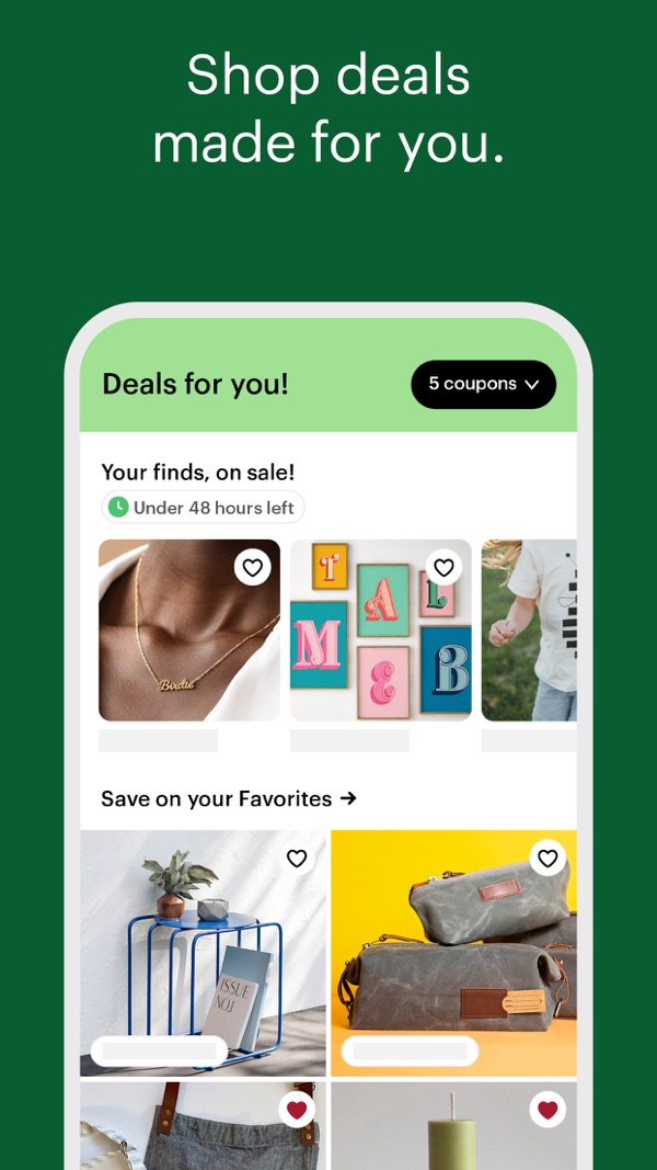 Etsy iPhone screenshot 5