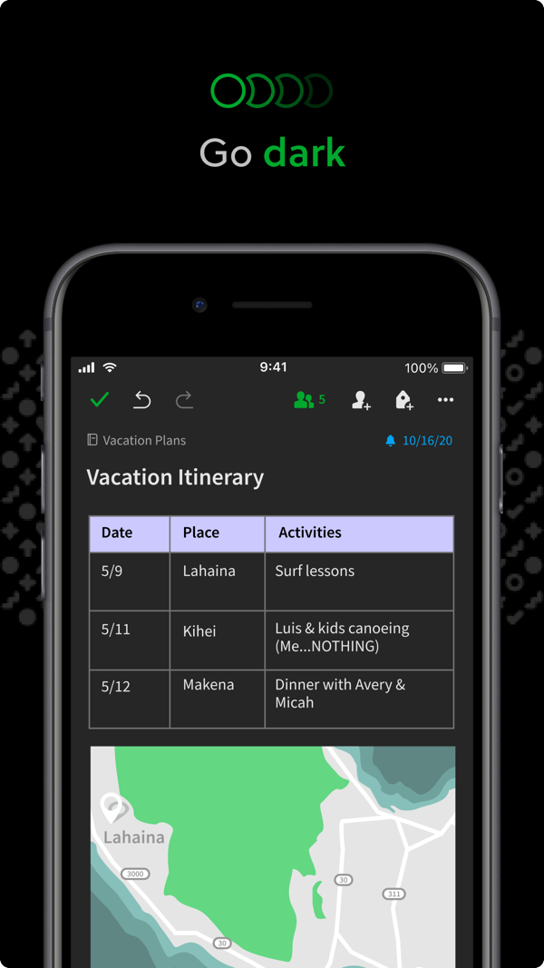 Evernote iPhone screenshot 9