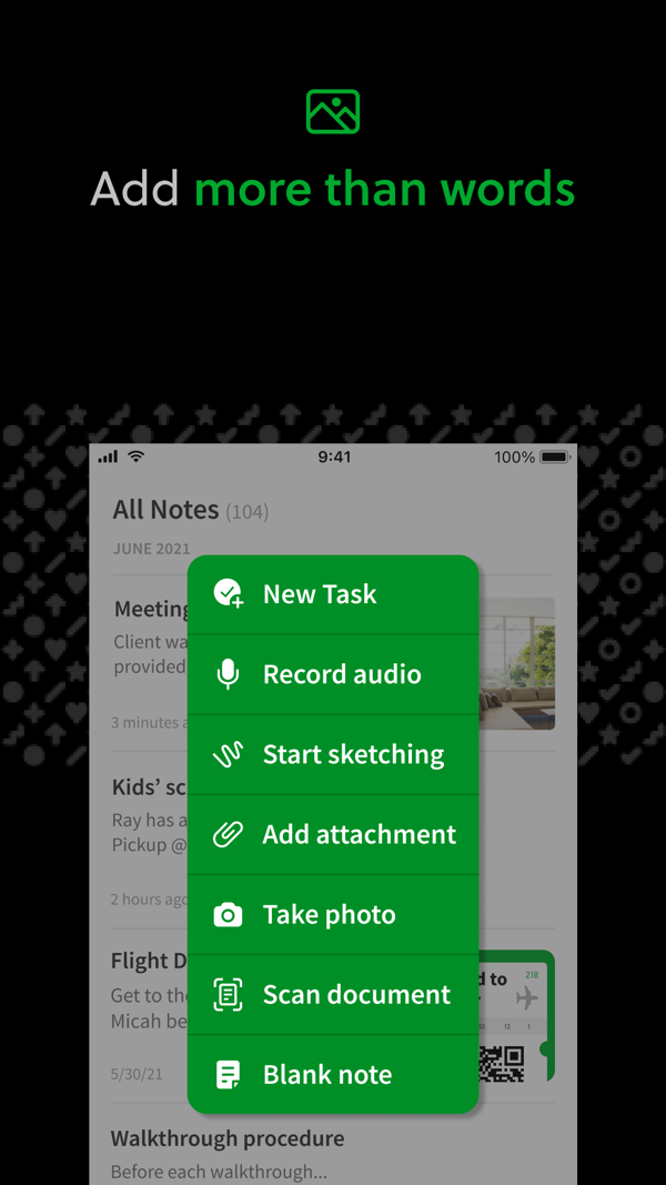Evernote iPhone screenshot 6