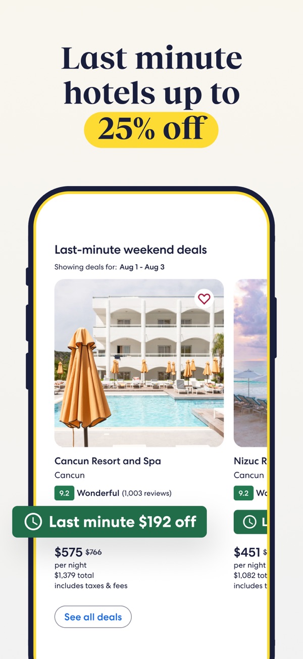 Expedia iPhone screenshot 9