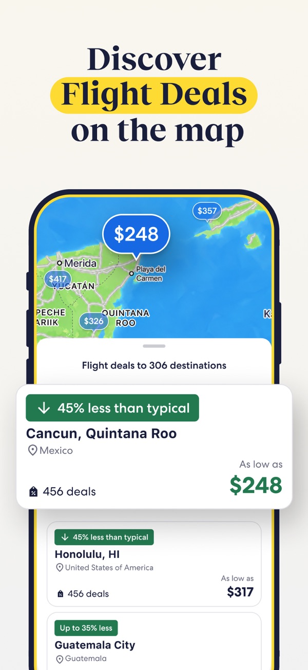 Expedia iPhone screenshot 2