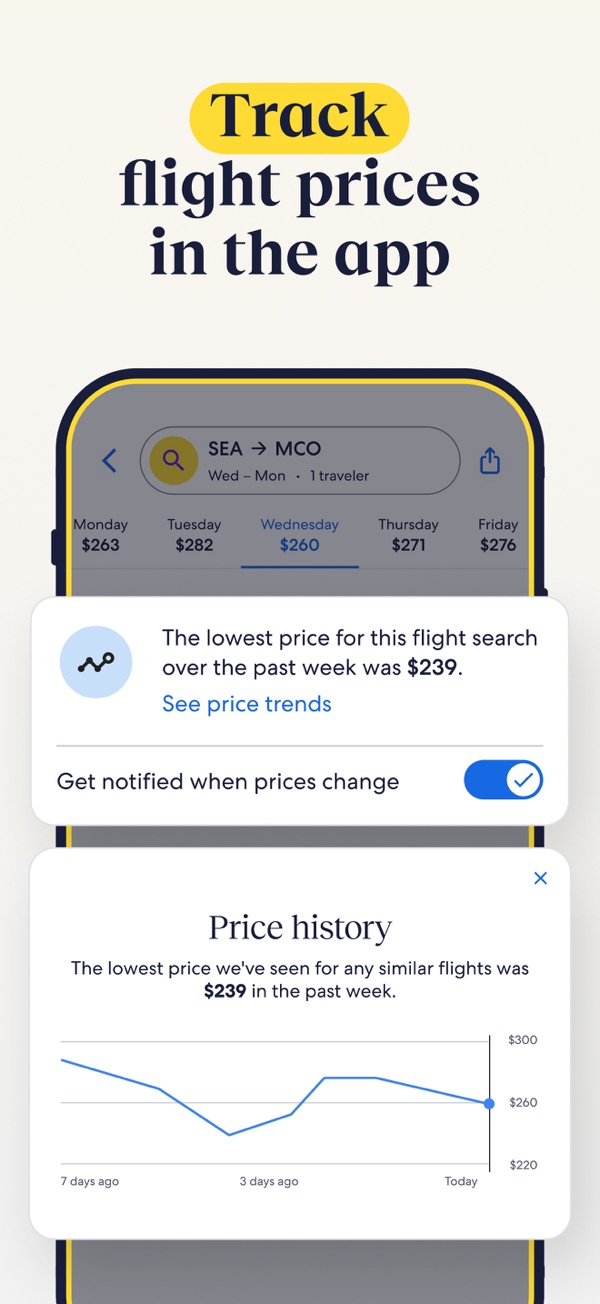 Expedia iPhone screenshot 5