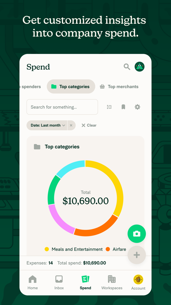 Expensify iPhone screenshot 8