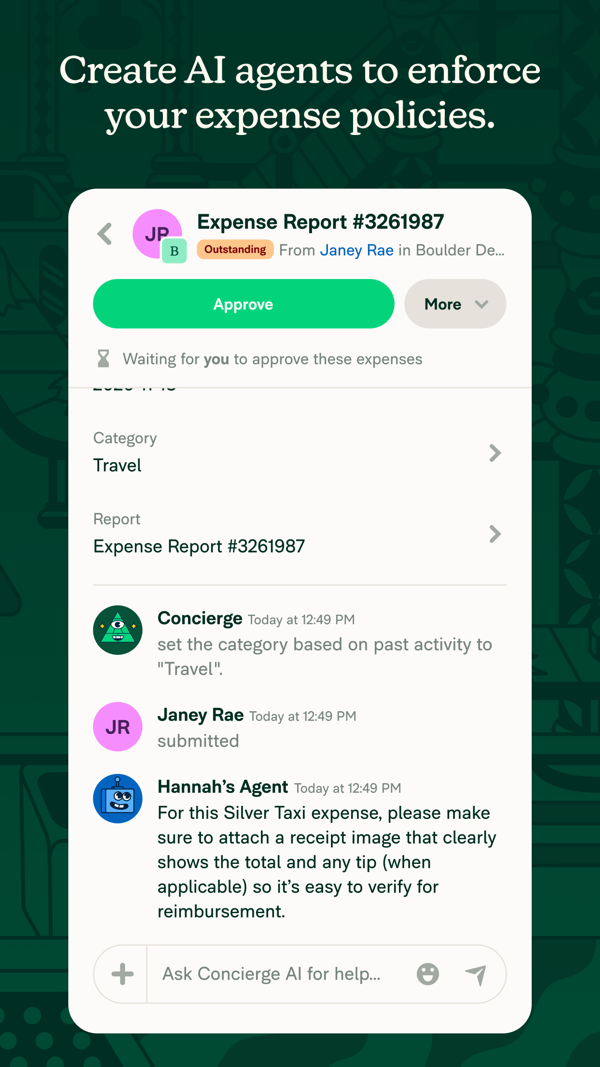 Expensify iPhone screenshot 6