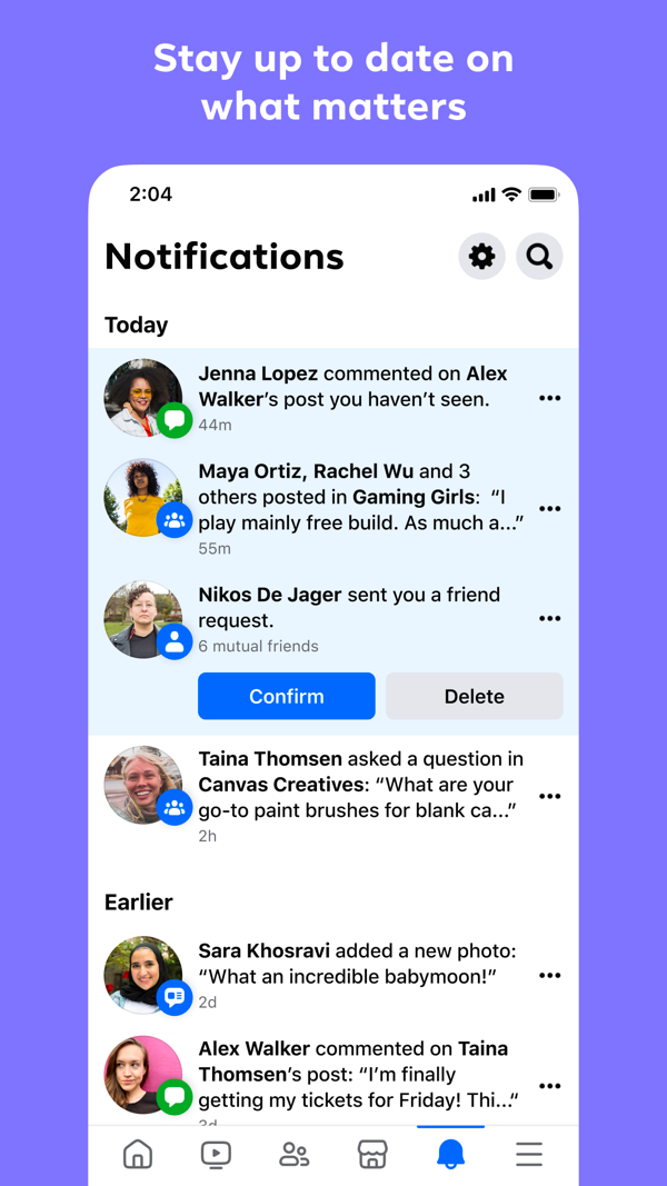 Facebook iPhone screenshot 10