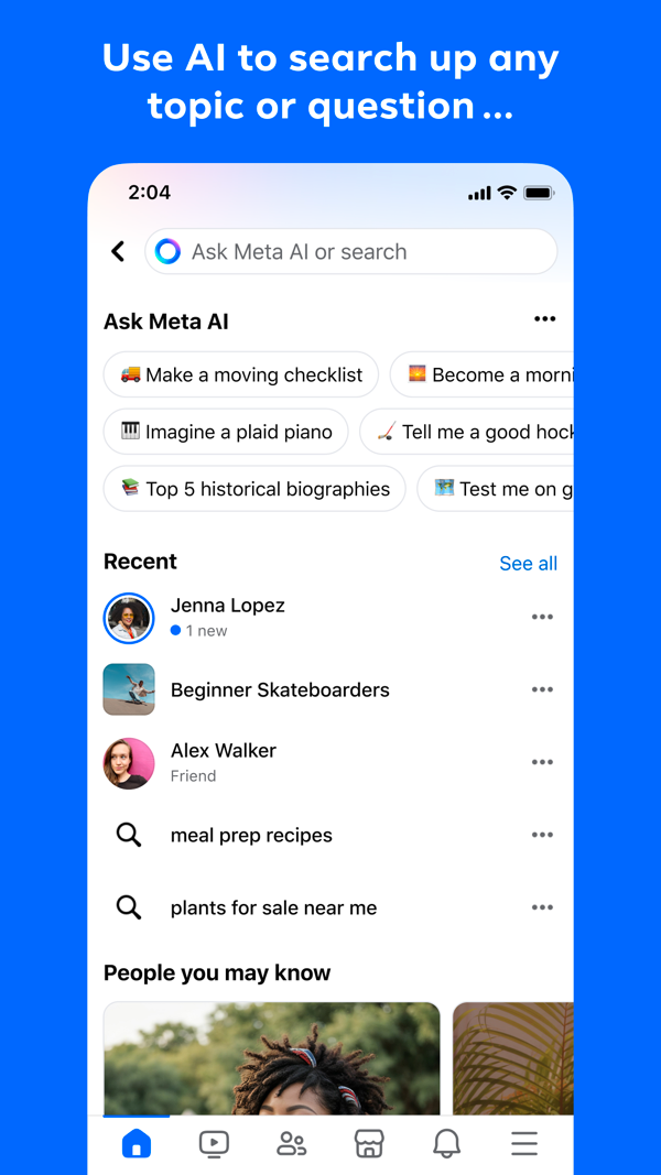 Facebook iPhone screenshot 8