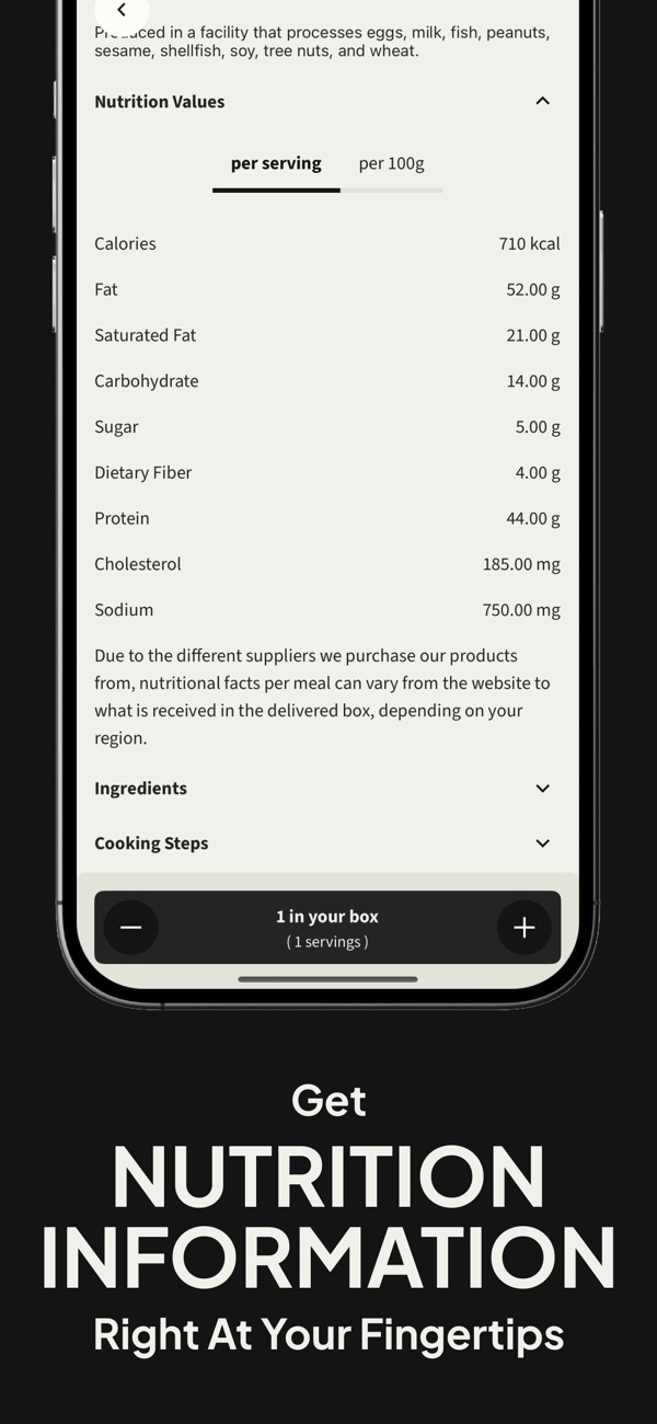Factor_ Prepared Meal Delivery iPhone screenshot 4