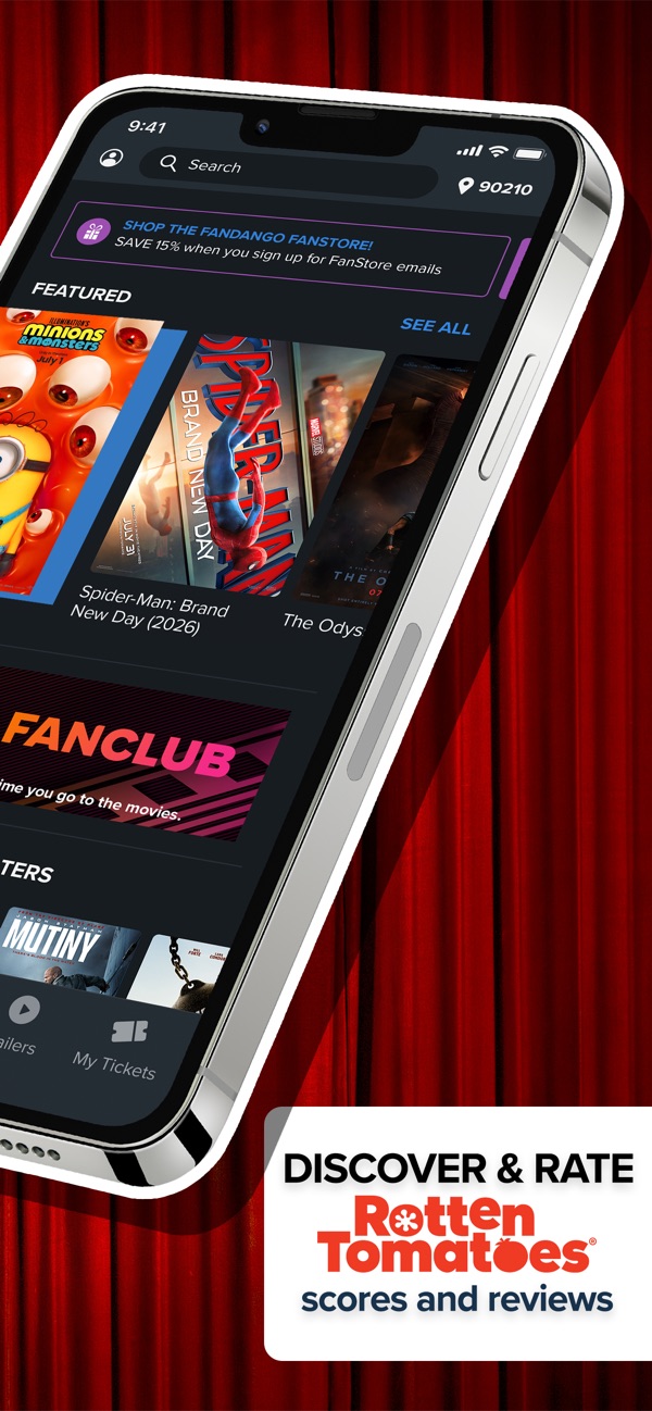 Fandango iPhone screenshot 2