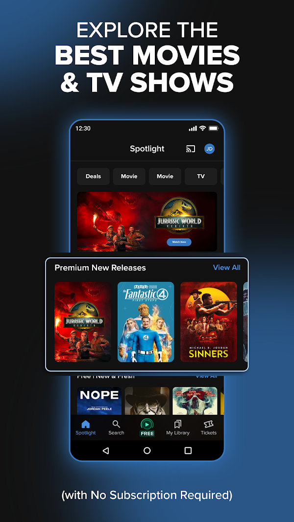 Fandango Android phone screenshot 1