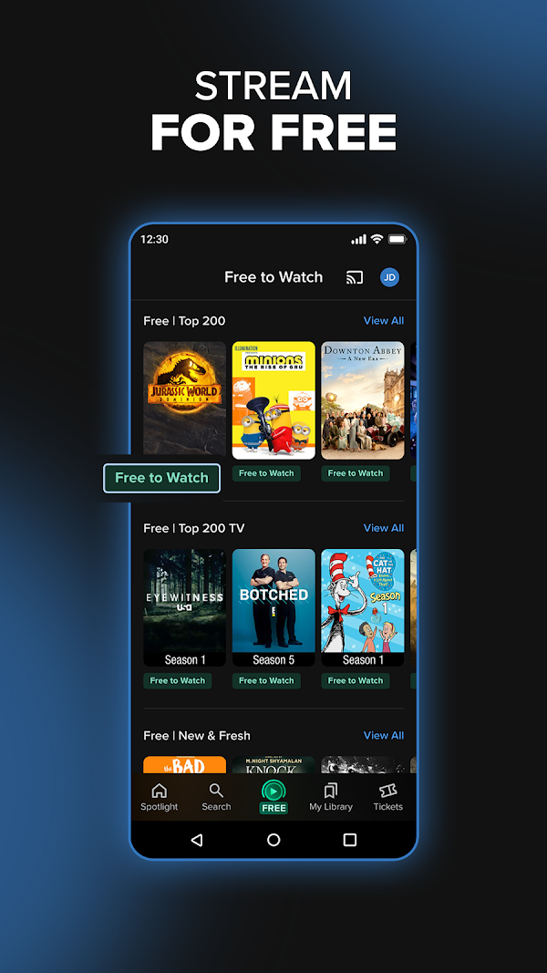 Fandango Android phone screenshot 2